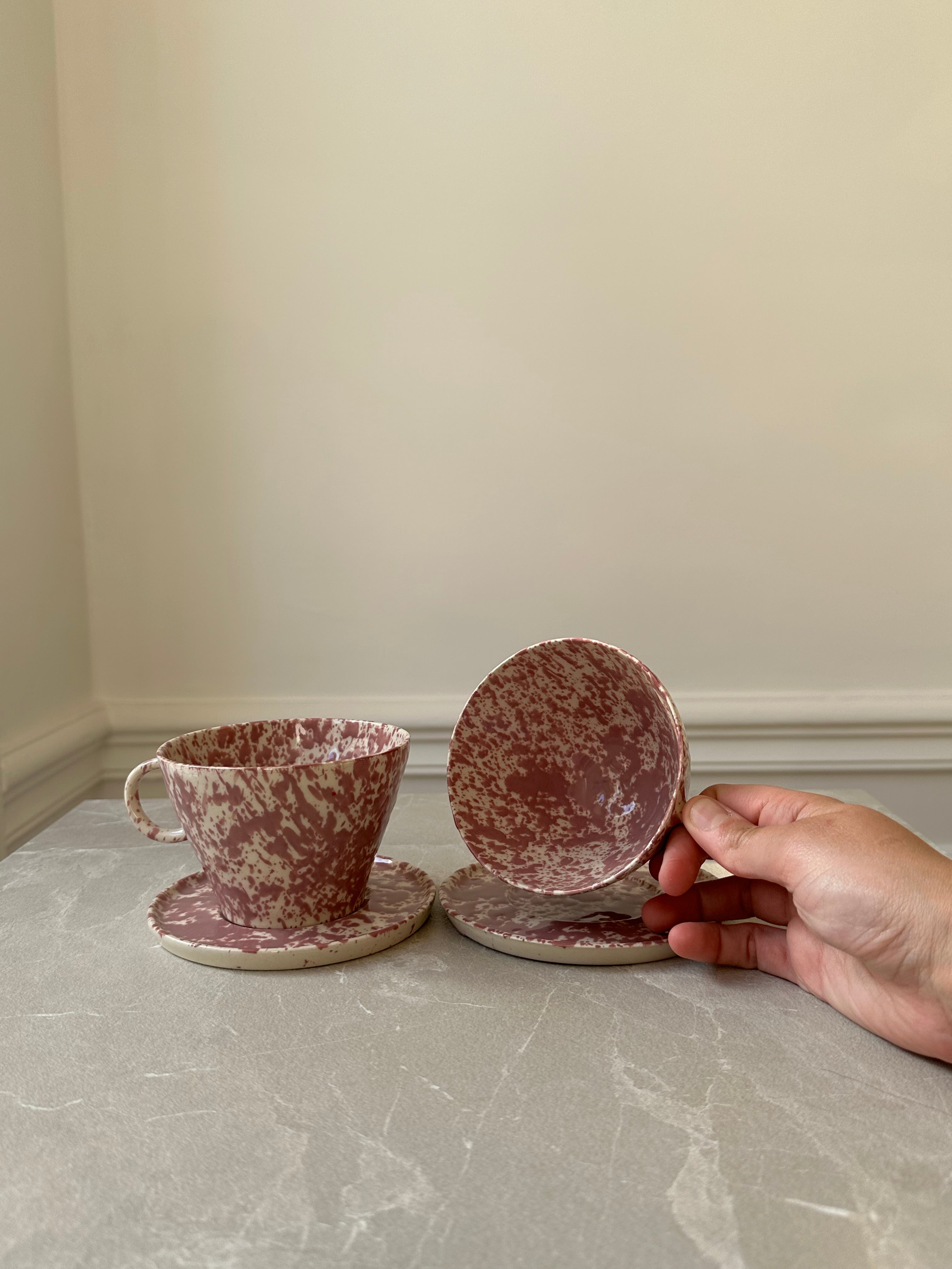 Tasse et soucoupe - Macchiato