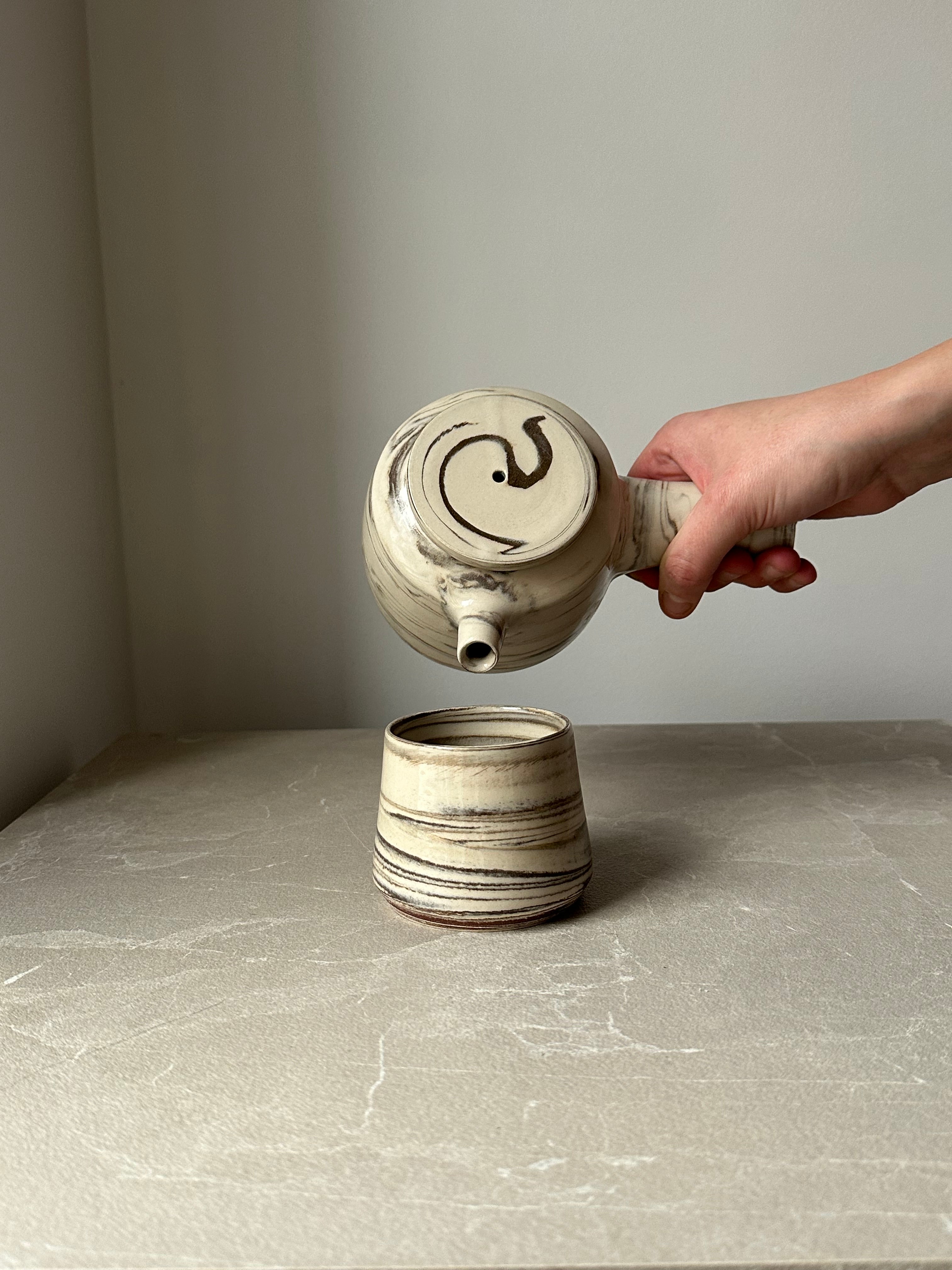 Théière japonaise et sa tasse - Terra Nostra