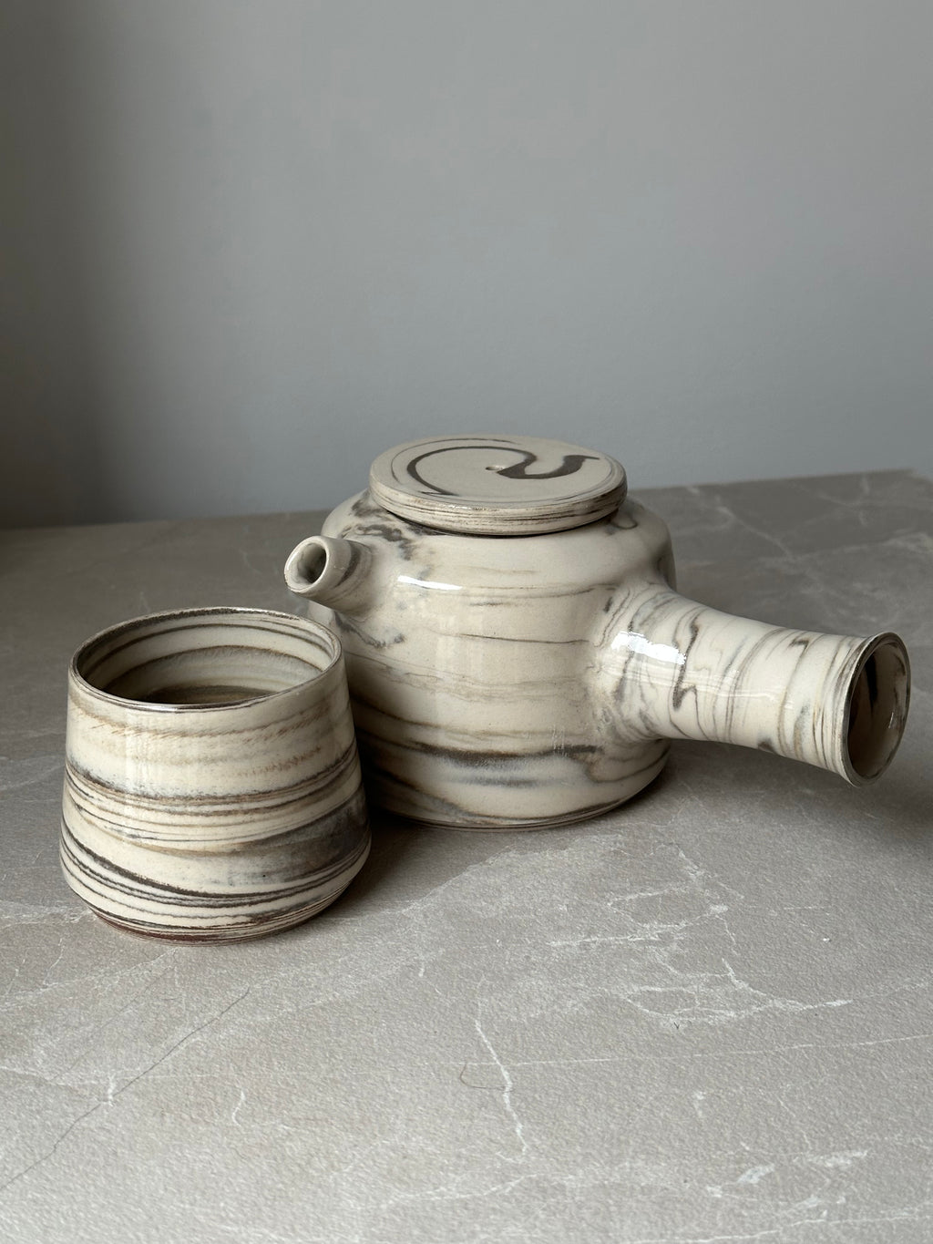 Théière japonaise et sa tasse - Terra Nostra