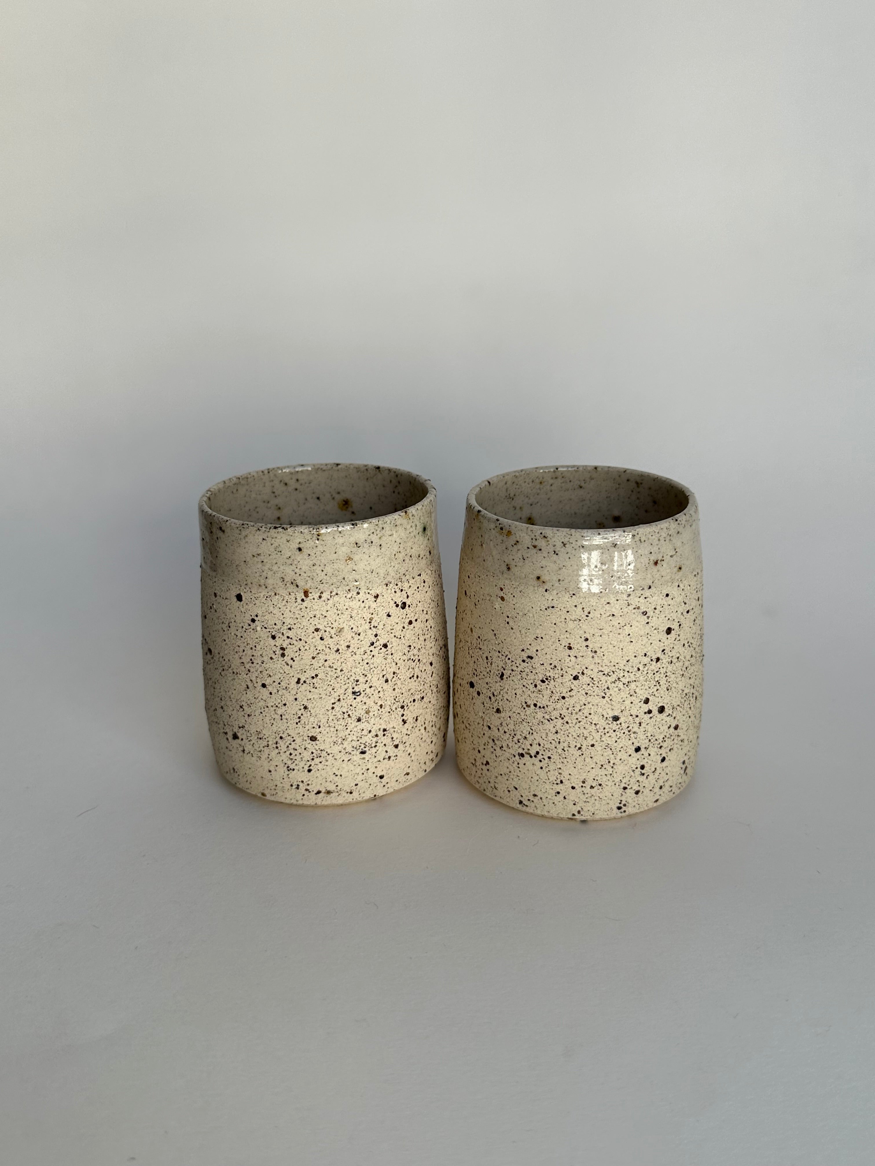 Duo de tasses mouchetées - Terra Nostra