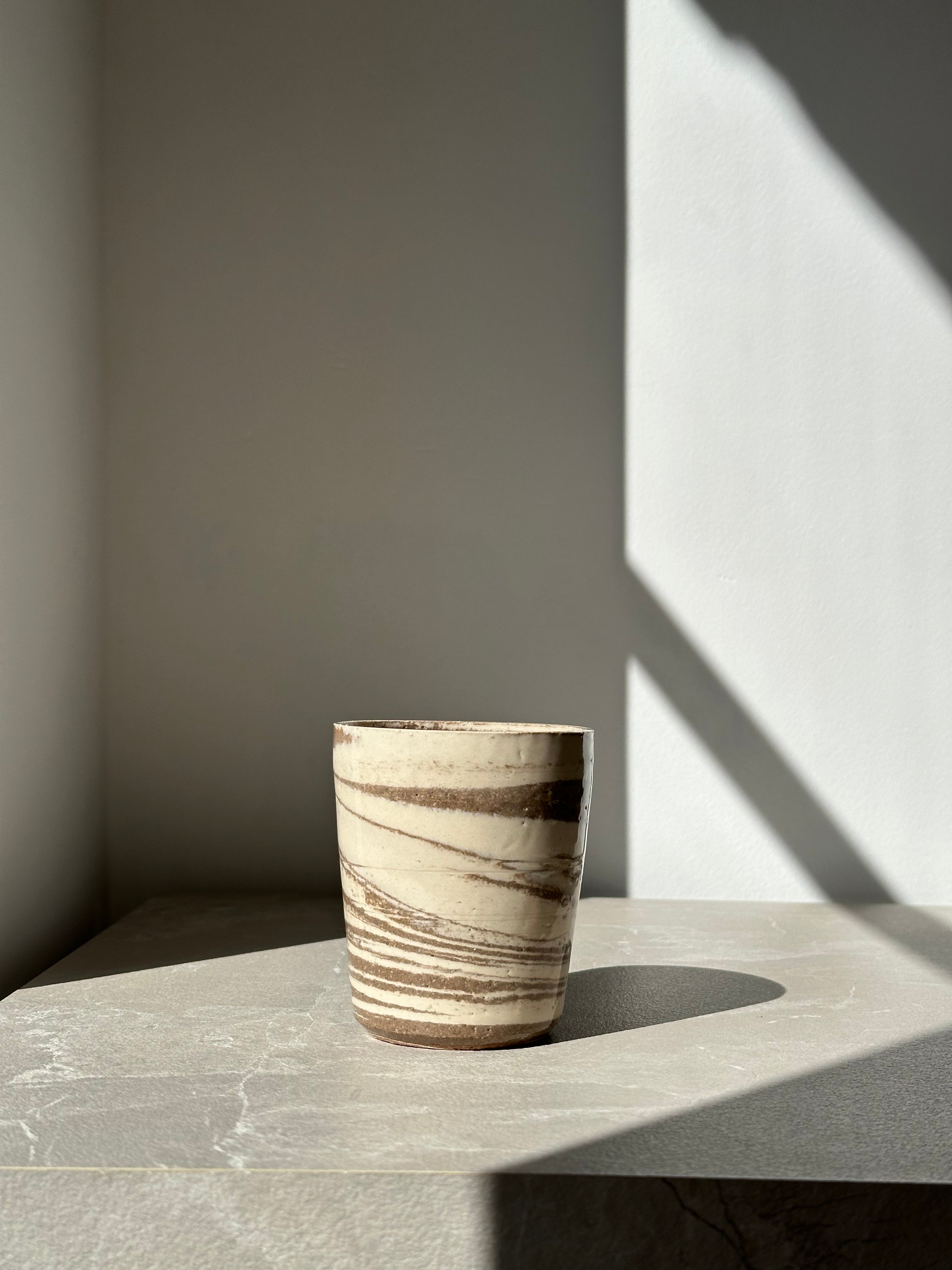 Tasse marbrée - Petit modèle -  Terra Nostra