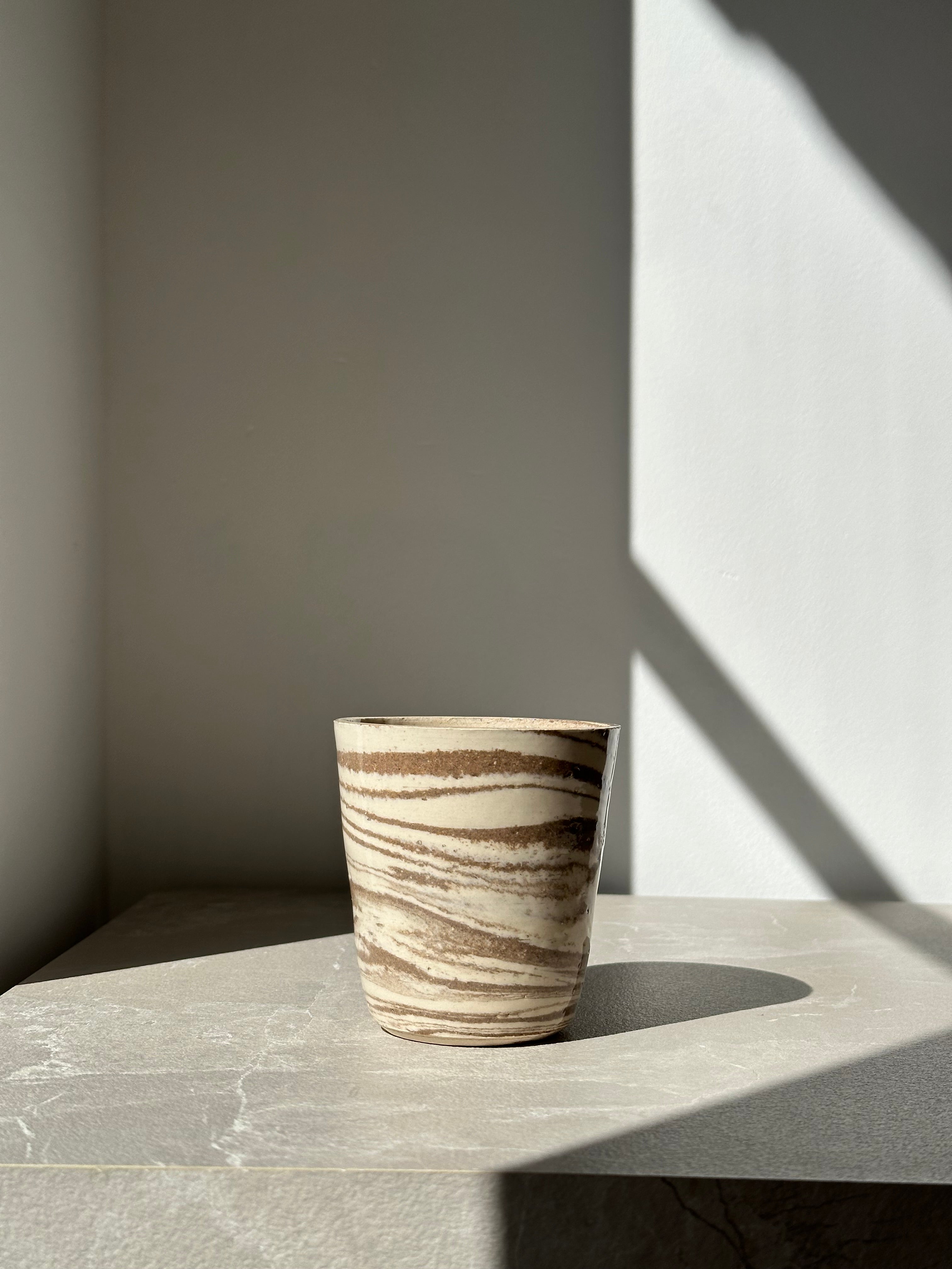 Tasse marbrée - Petit modèle -  Terra Nostra