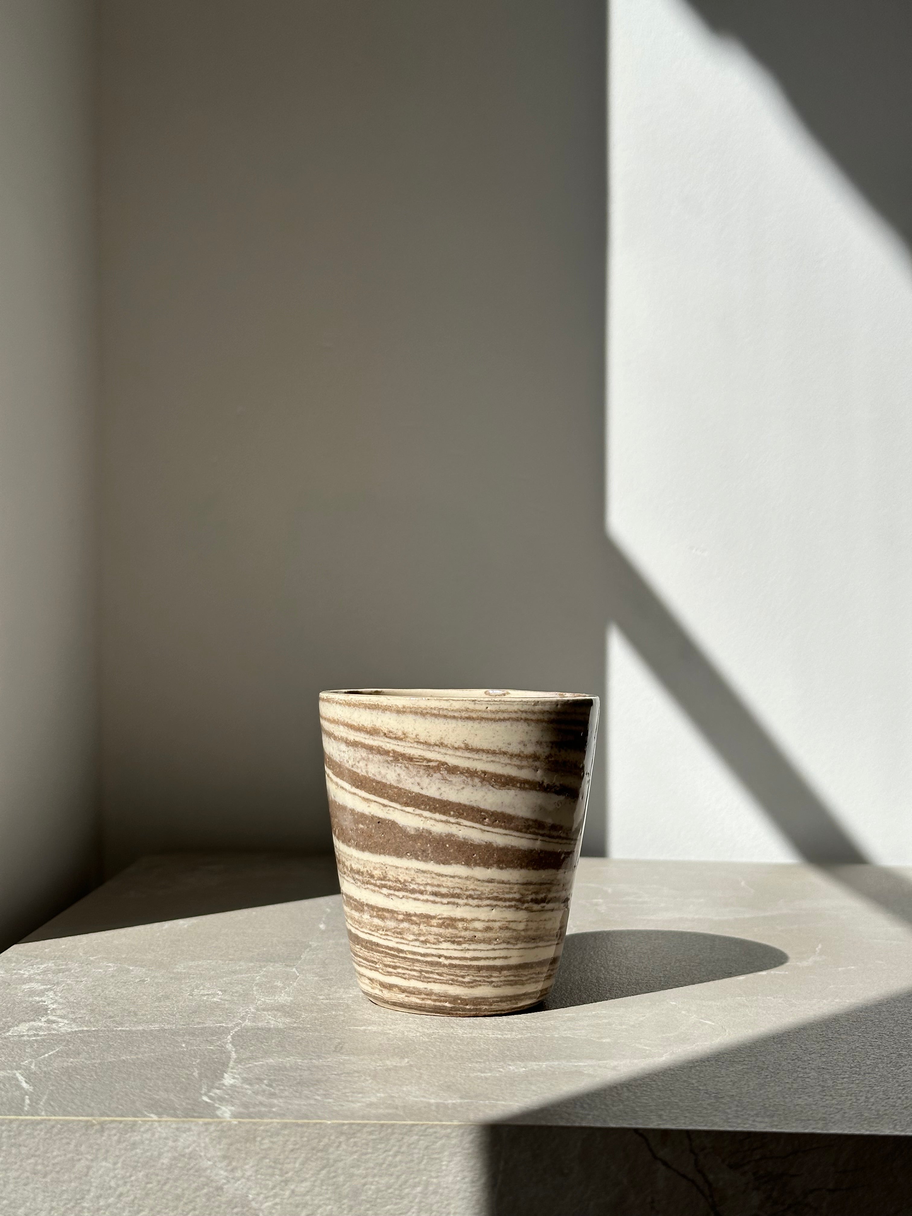 Tasse marbrée - Petit modèle -  Terra Nostra