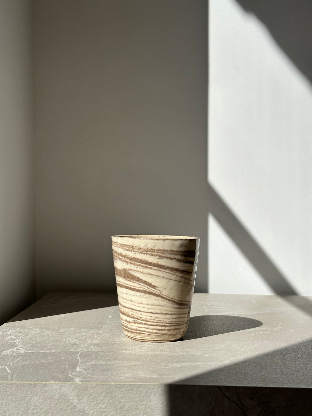 Tasse marbrée - Petit modèle -  Terra Nostra