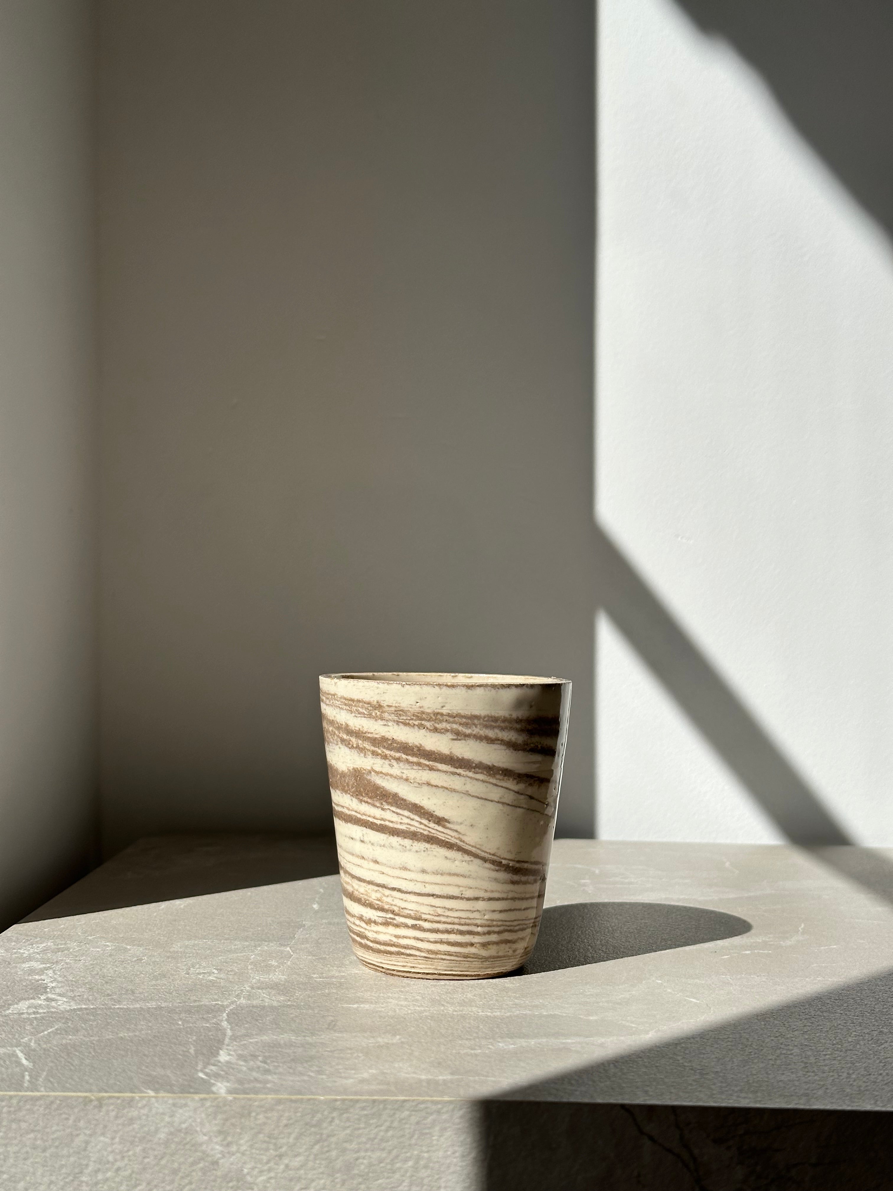 Tasse marbrée - Petit modèle -  Terra Nostra