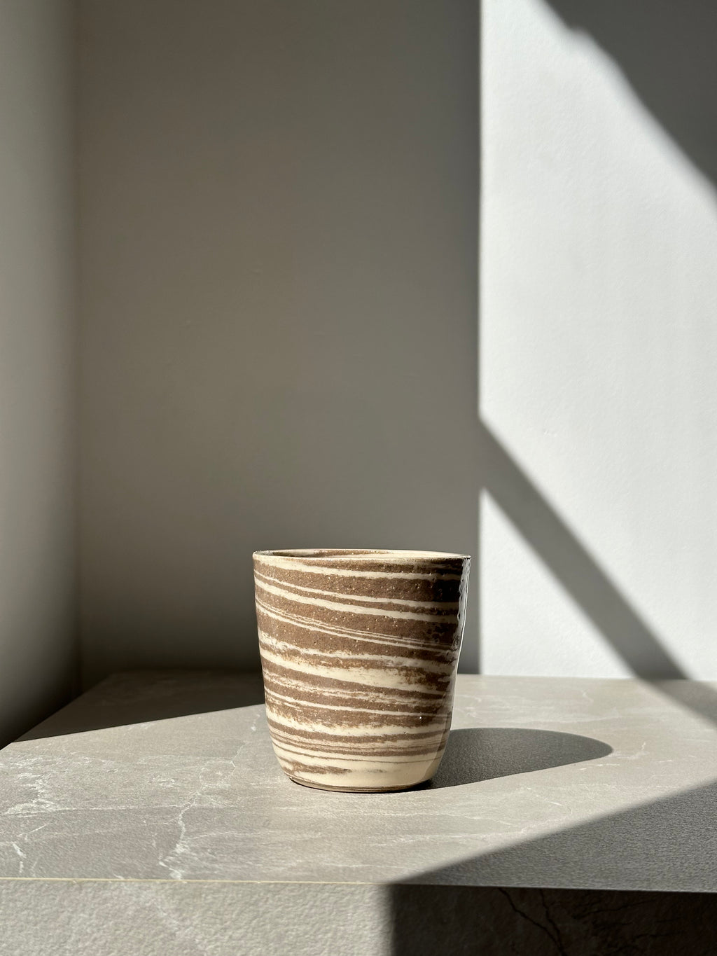 Tasse marbrée - Petit modèle -  Terra Nostra