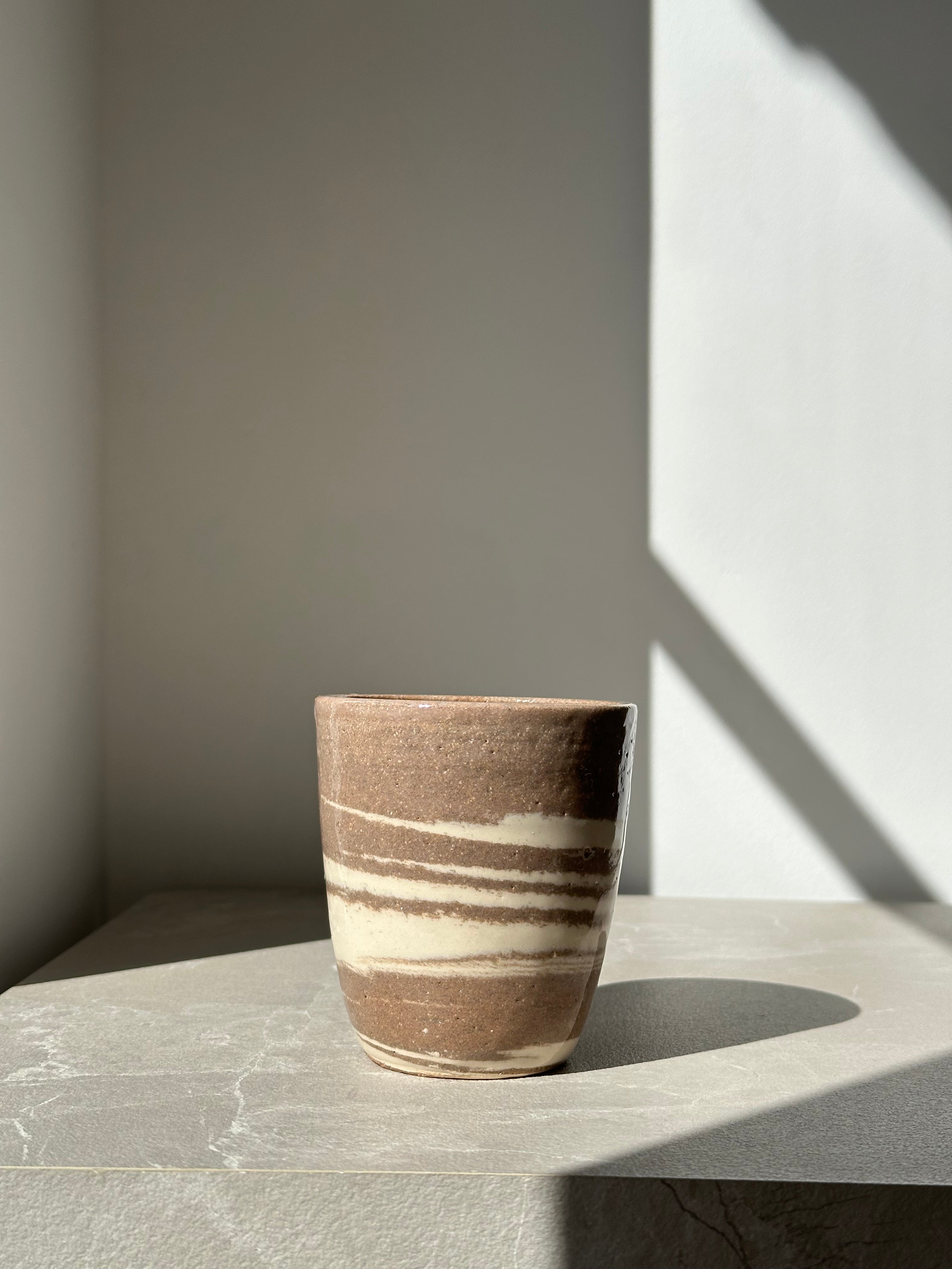 Tasse marbrée - Grand modèle - Terra Nostra