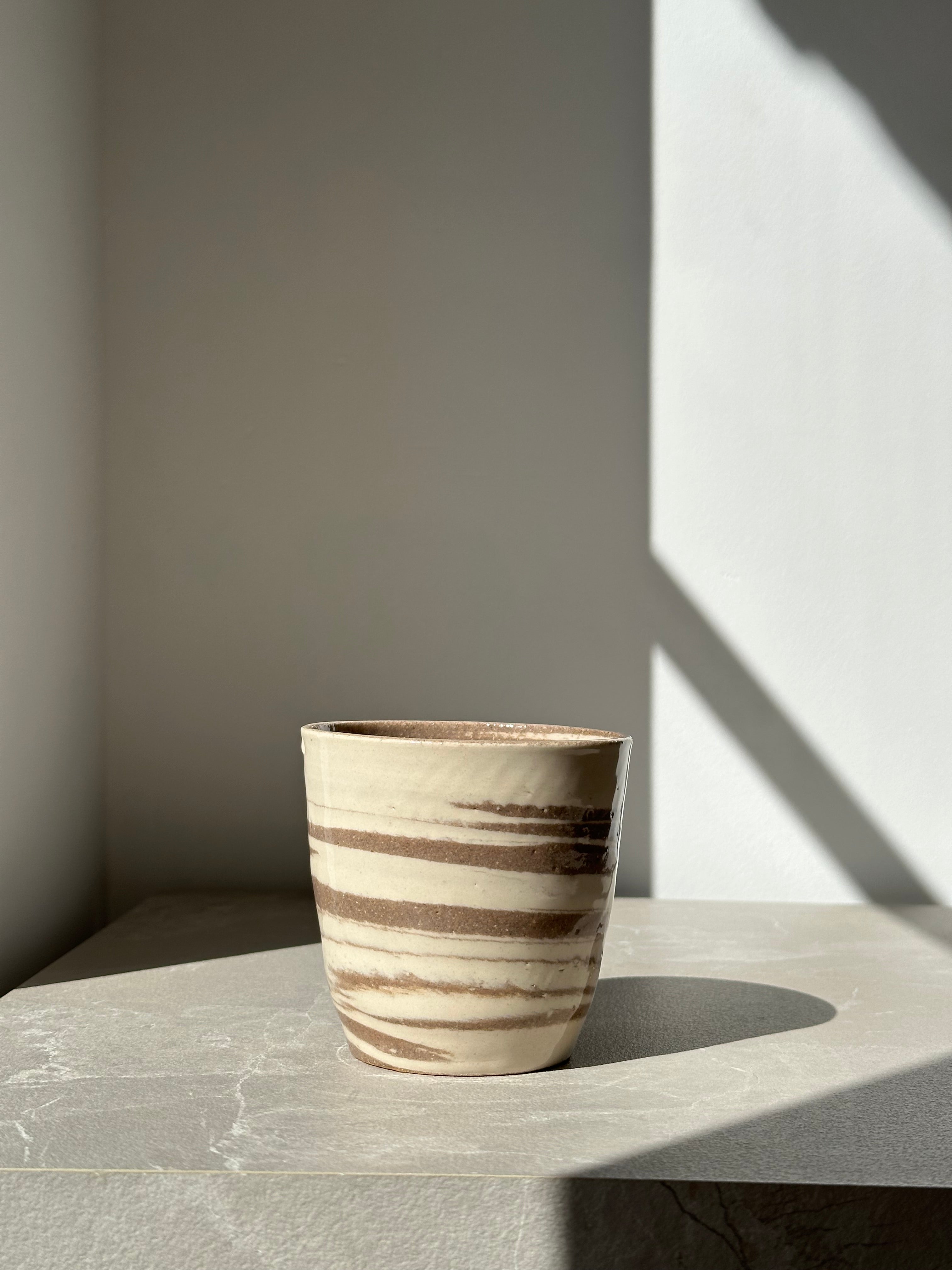 Tasse marbrée - Grand modèle - Terra Nostra