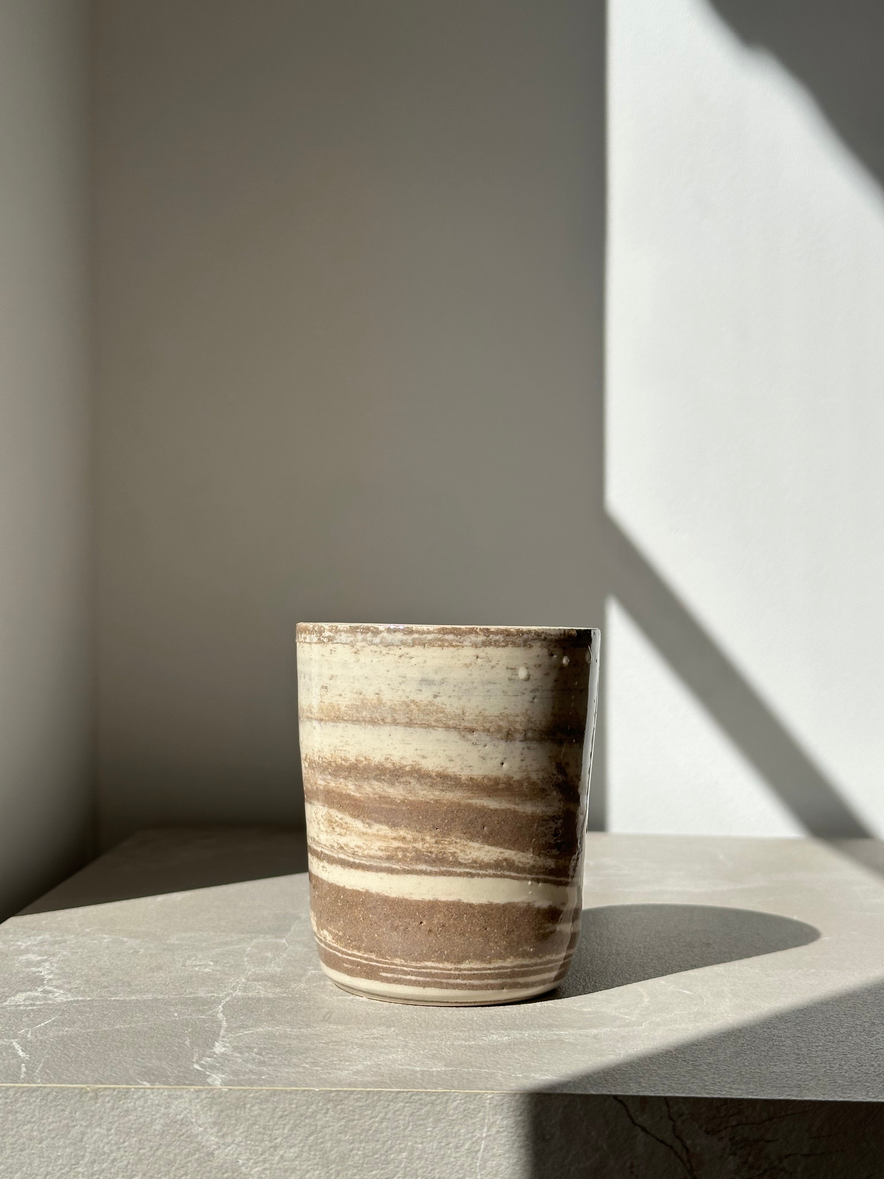 Tasse marbrée - Grand modèle - Terra Nostra