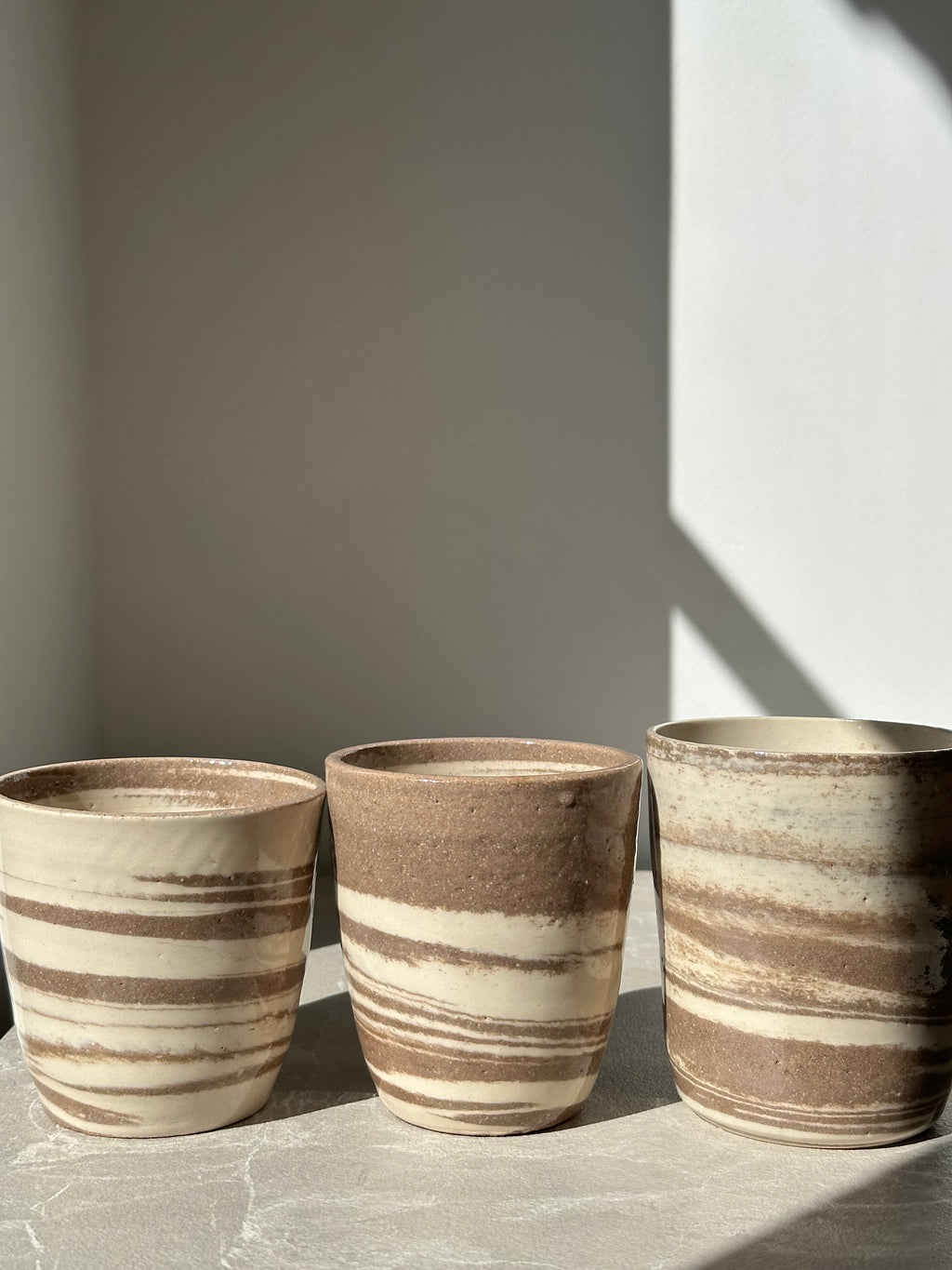 Tasse marbrée - Grand modèle - Terra Nostra
